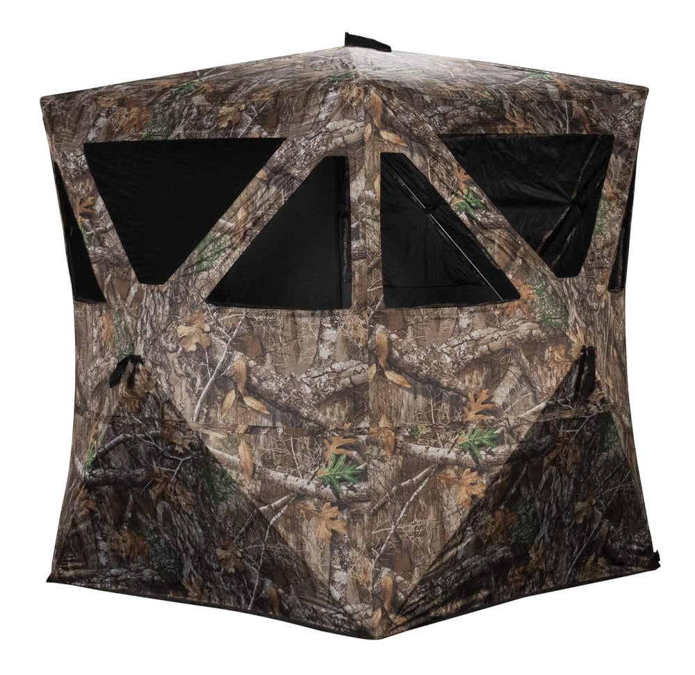 Rhino Blinds R100-RTE setup out-of-bag shown for quick assembly