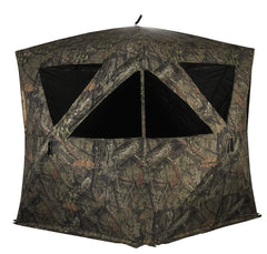 RHINO Blinds R500-MOC setup shows quick 60-second assembly for fast hunts.