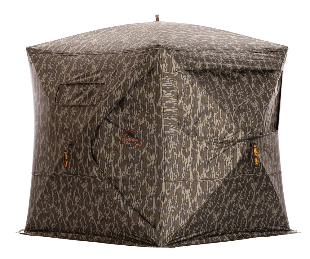 Rhino Outdoors double mesh 150D panel promotes airflow and privacy.