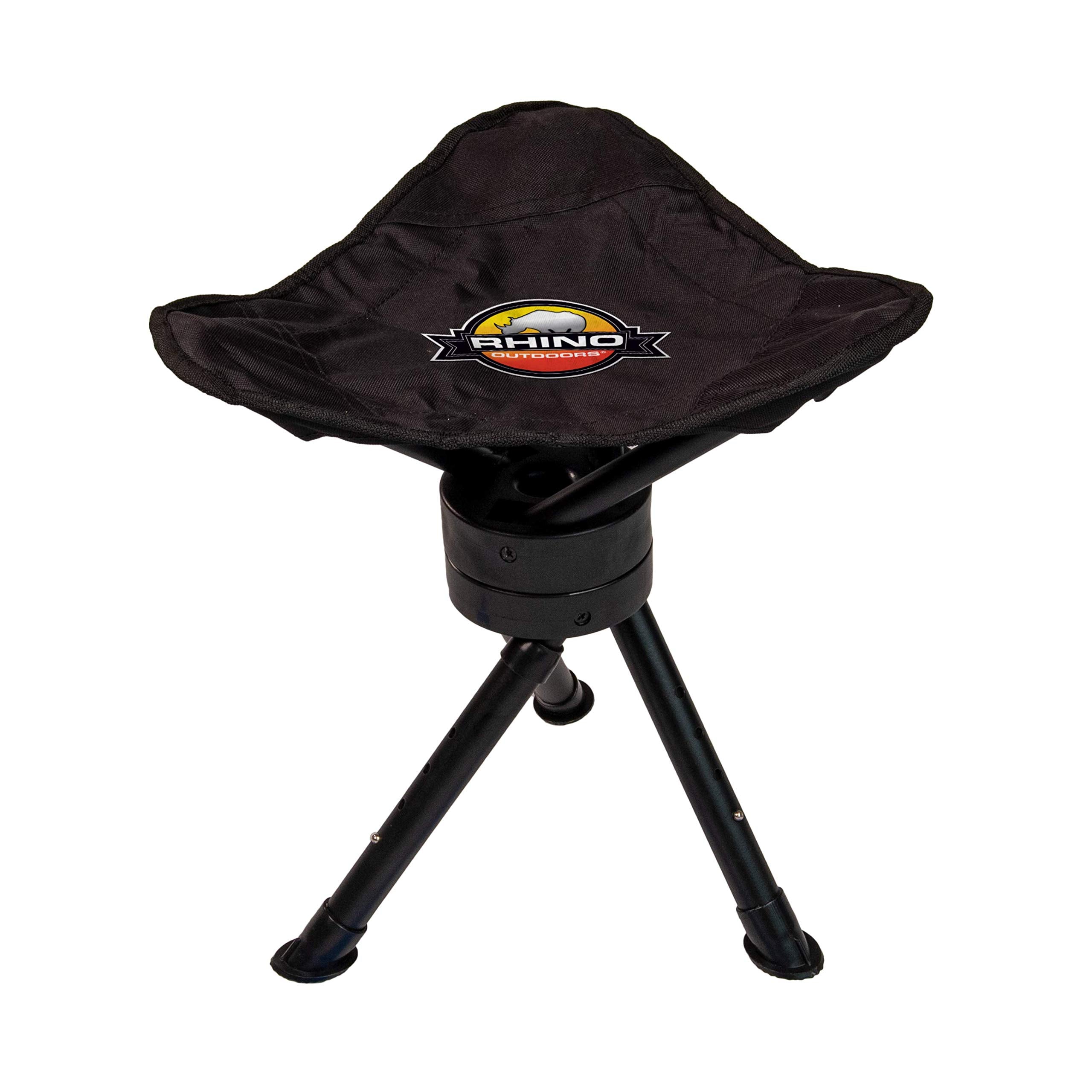 RHINO RC-829 compact stool is lightweight and portable for quick setups.