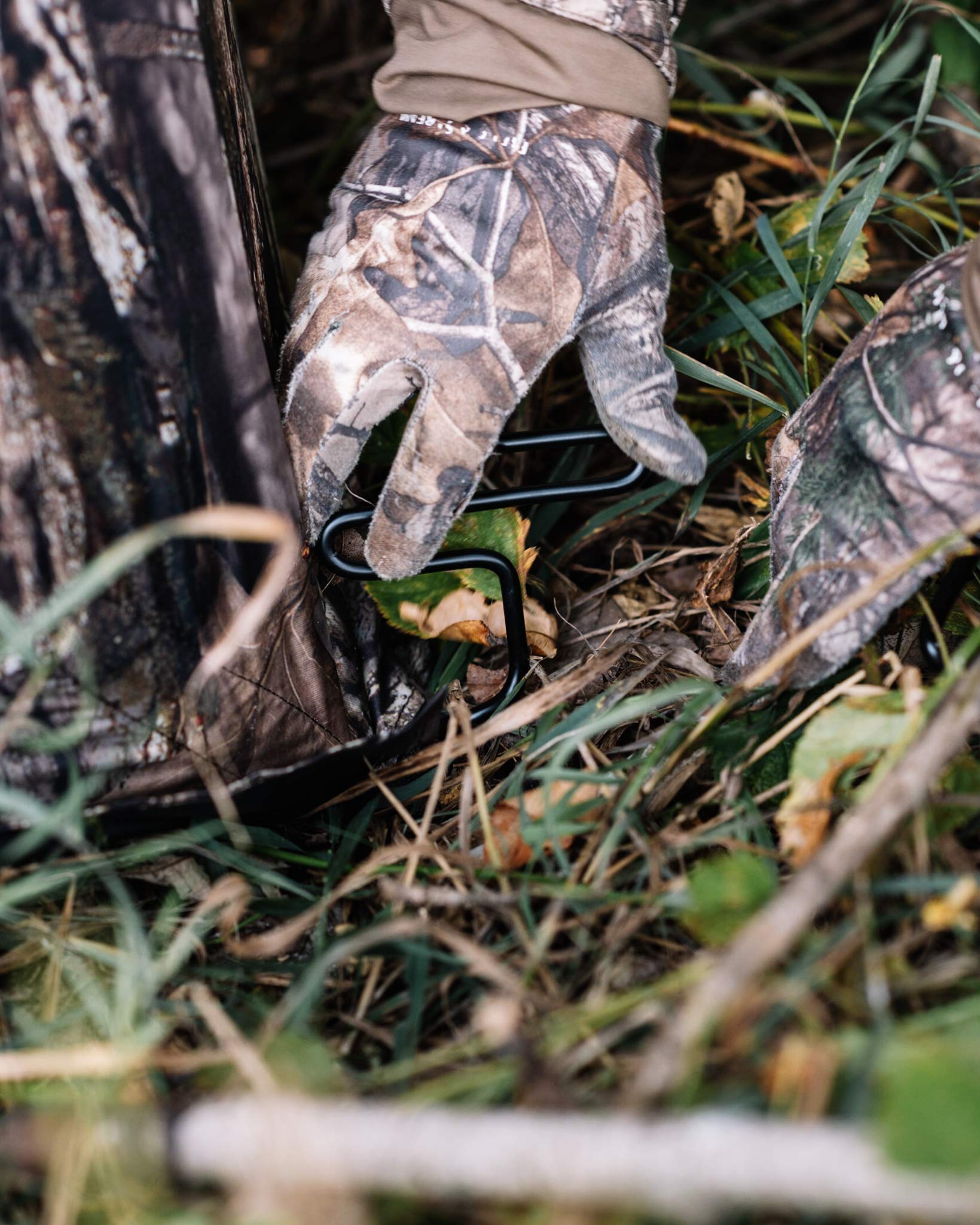 RHINO OUTDOORS secure hold for tents, blinds, and tarps.