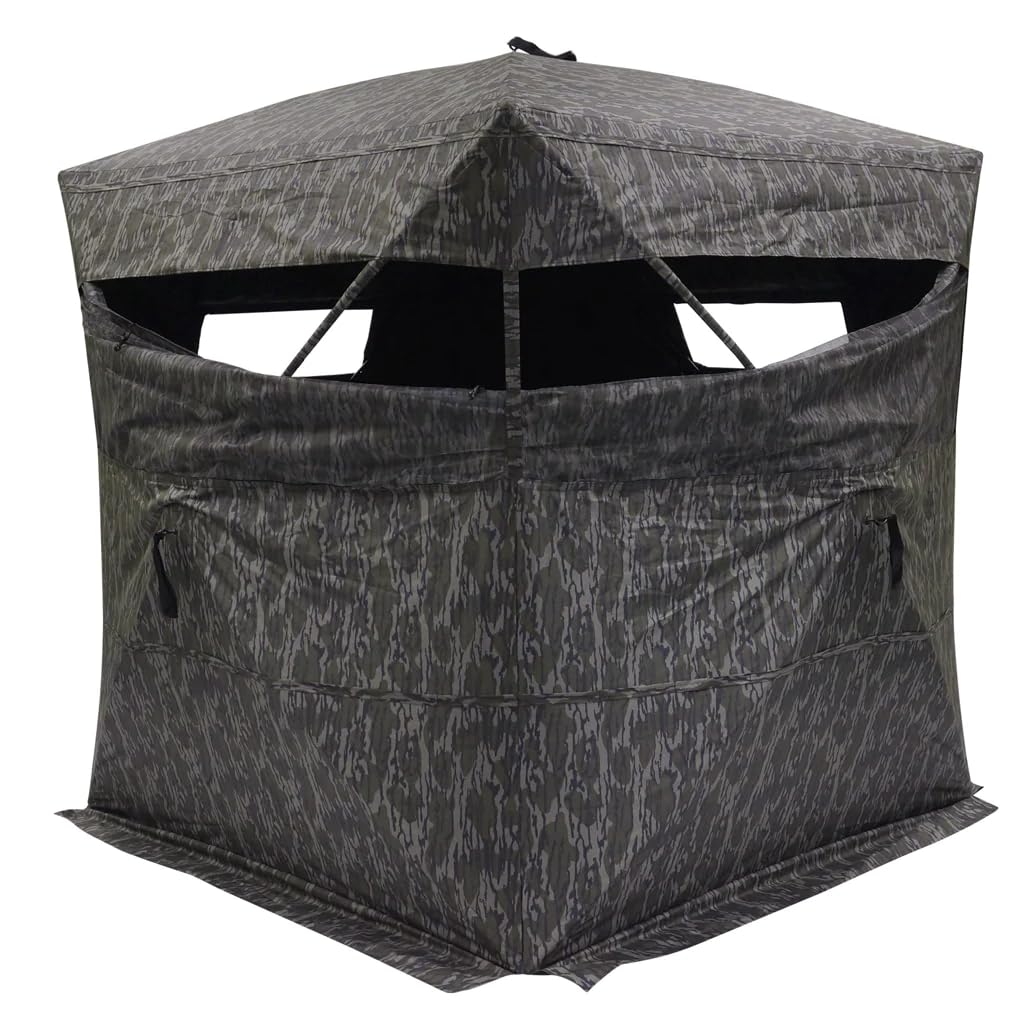 Rhino R180-ST-TTK blind setup in seconds for quick hunting.