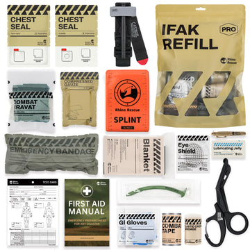 RHINO RESCUE IFAK CAT Gen-7 tourniquet for rapid hemorrhage control