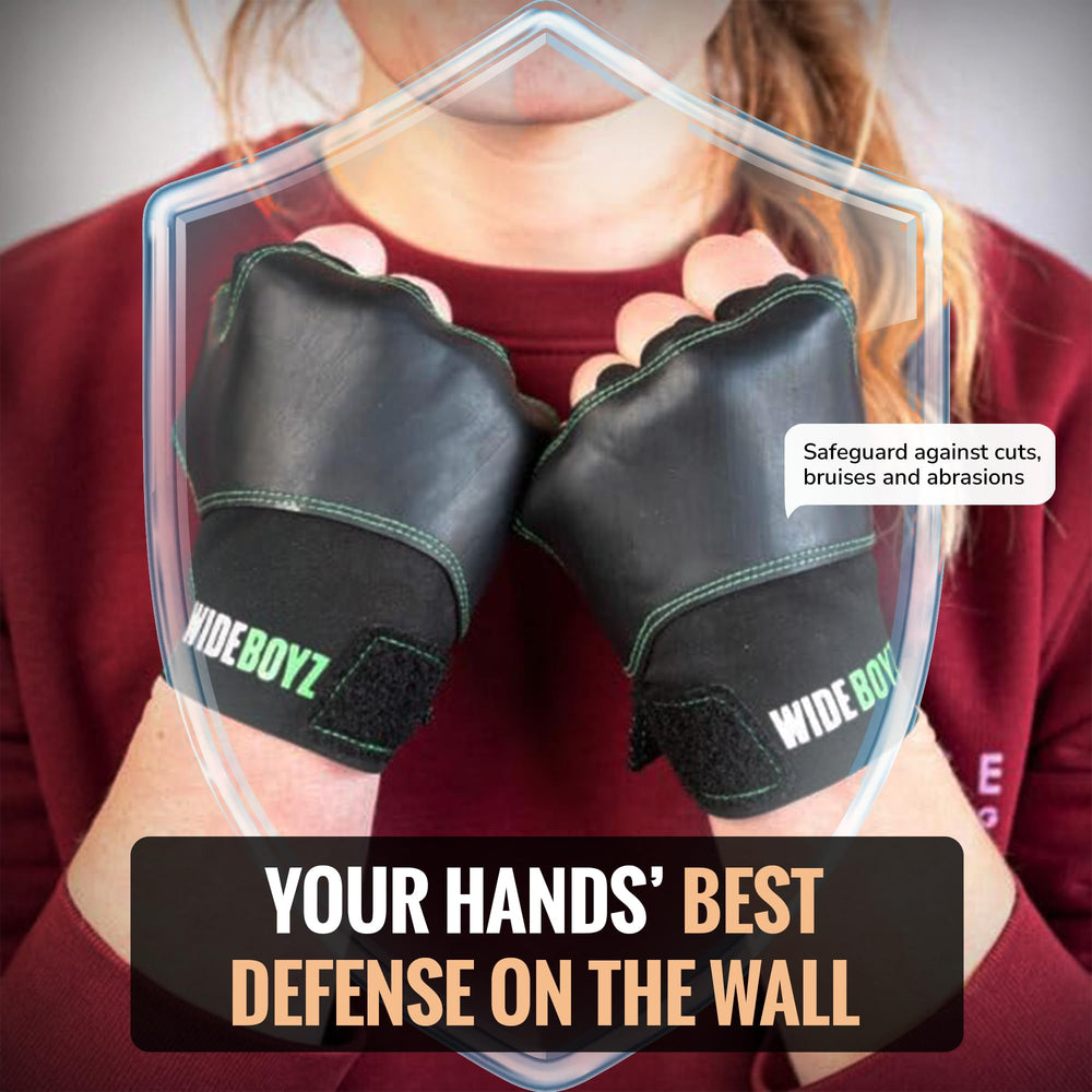 Rhino Skin Solutions Wideboyz Crack Gloves durable construction for long-lasting climbs