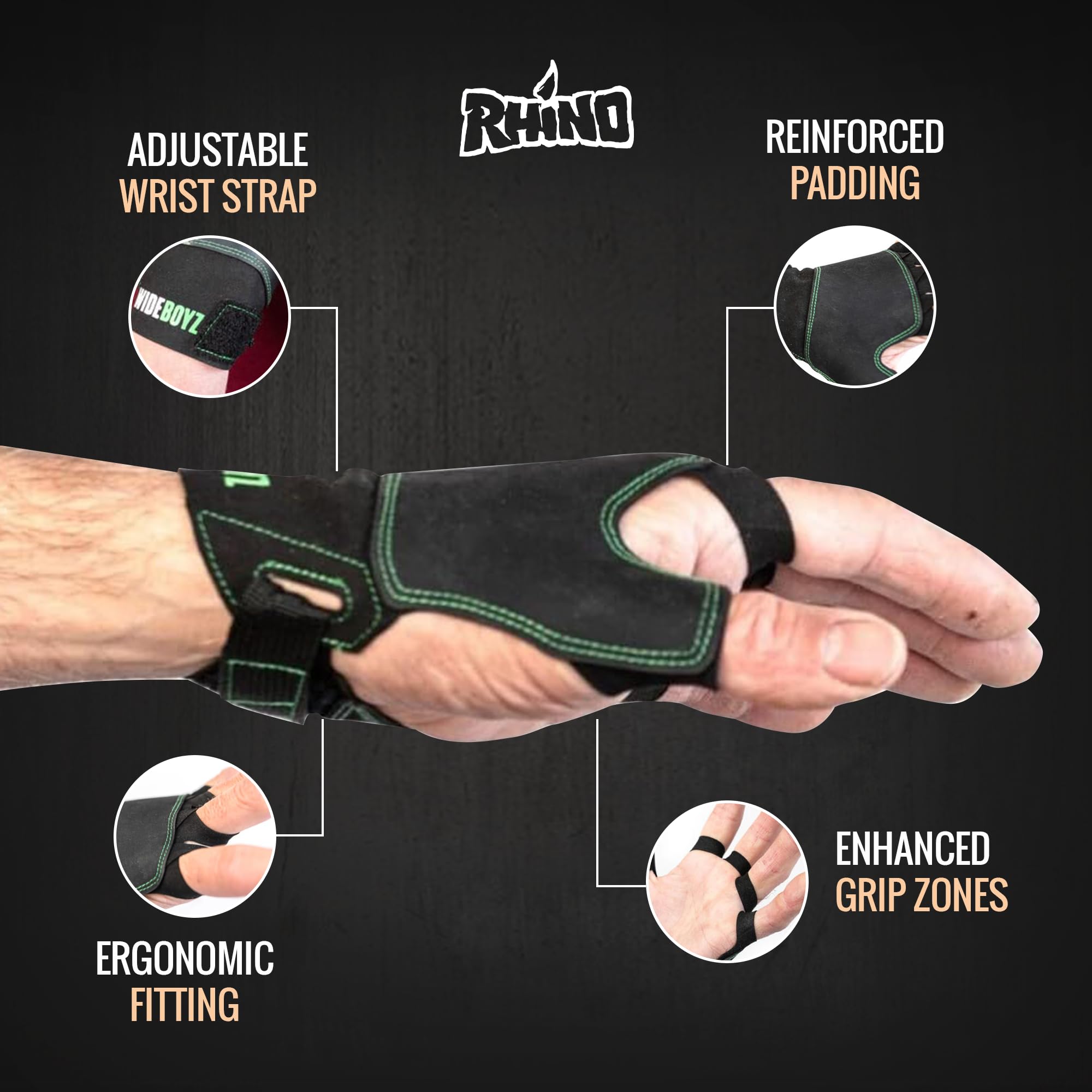 Wideboyz crack gloves in gym use enable steady indoor climbs.