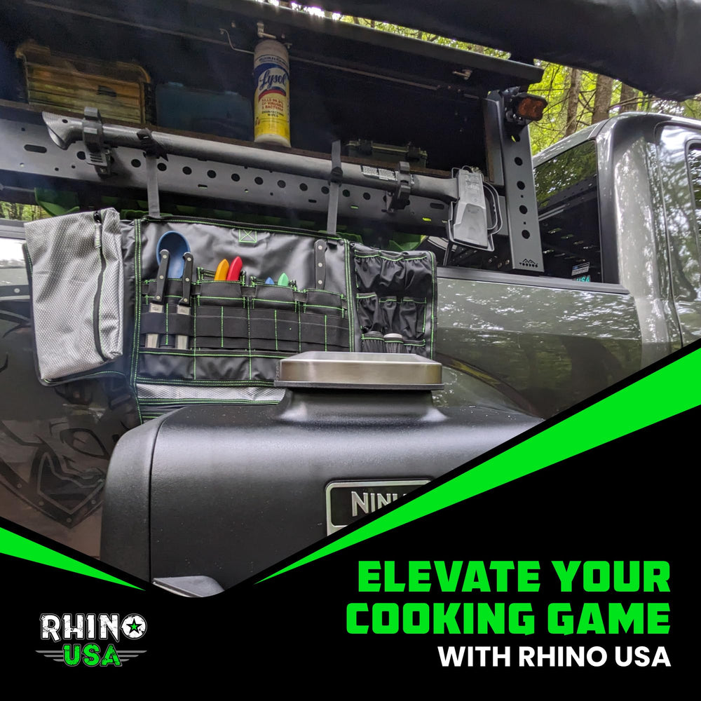 Rhino USA Camping Kitchen Organizer C-Clips enable versatile hanging
