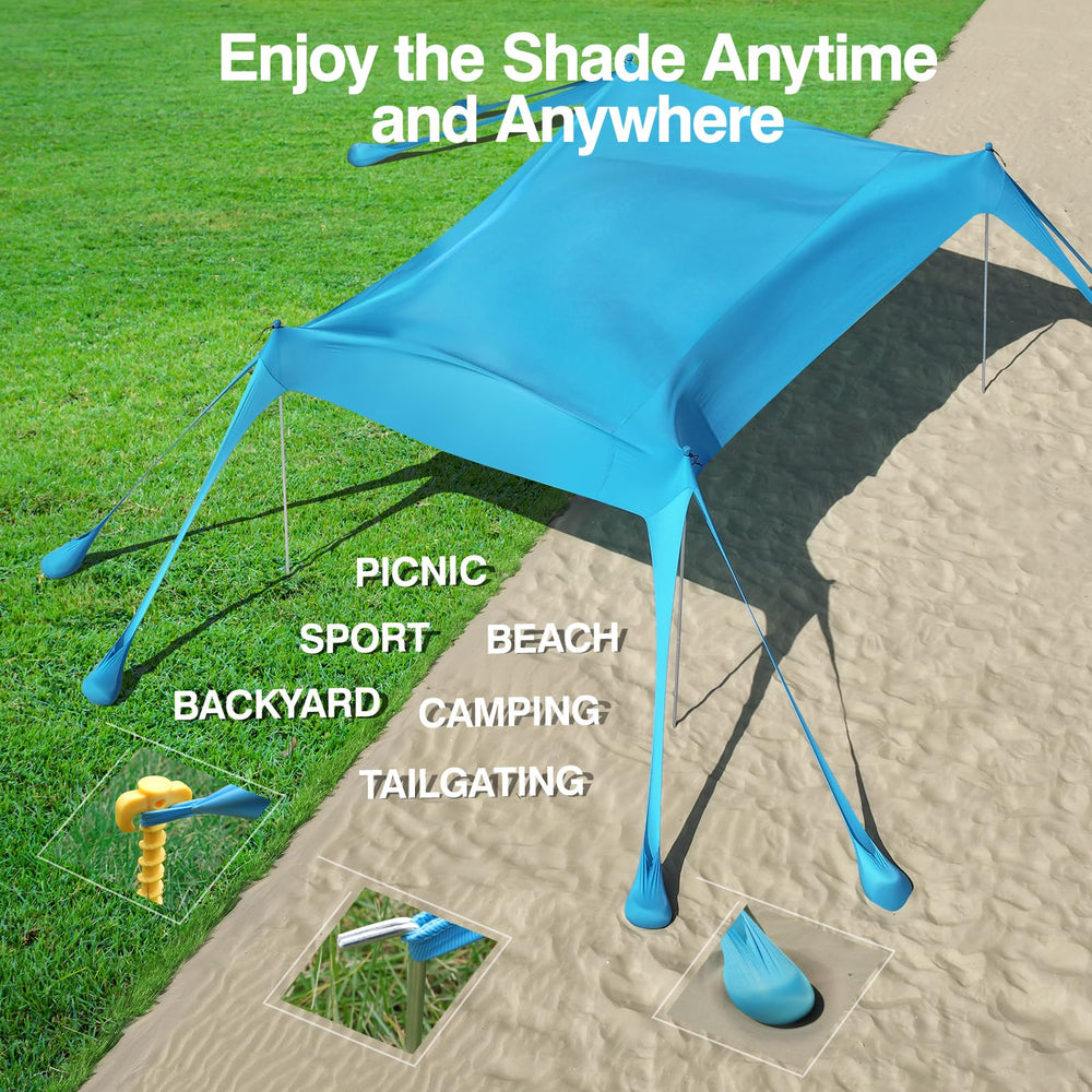 Rhino Valley Beach Tent camping scene demonstrates versatile use