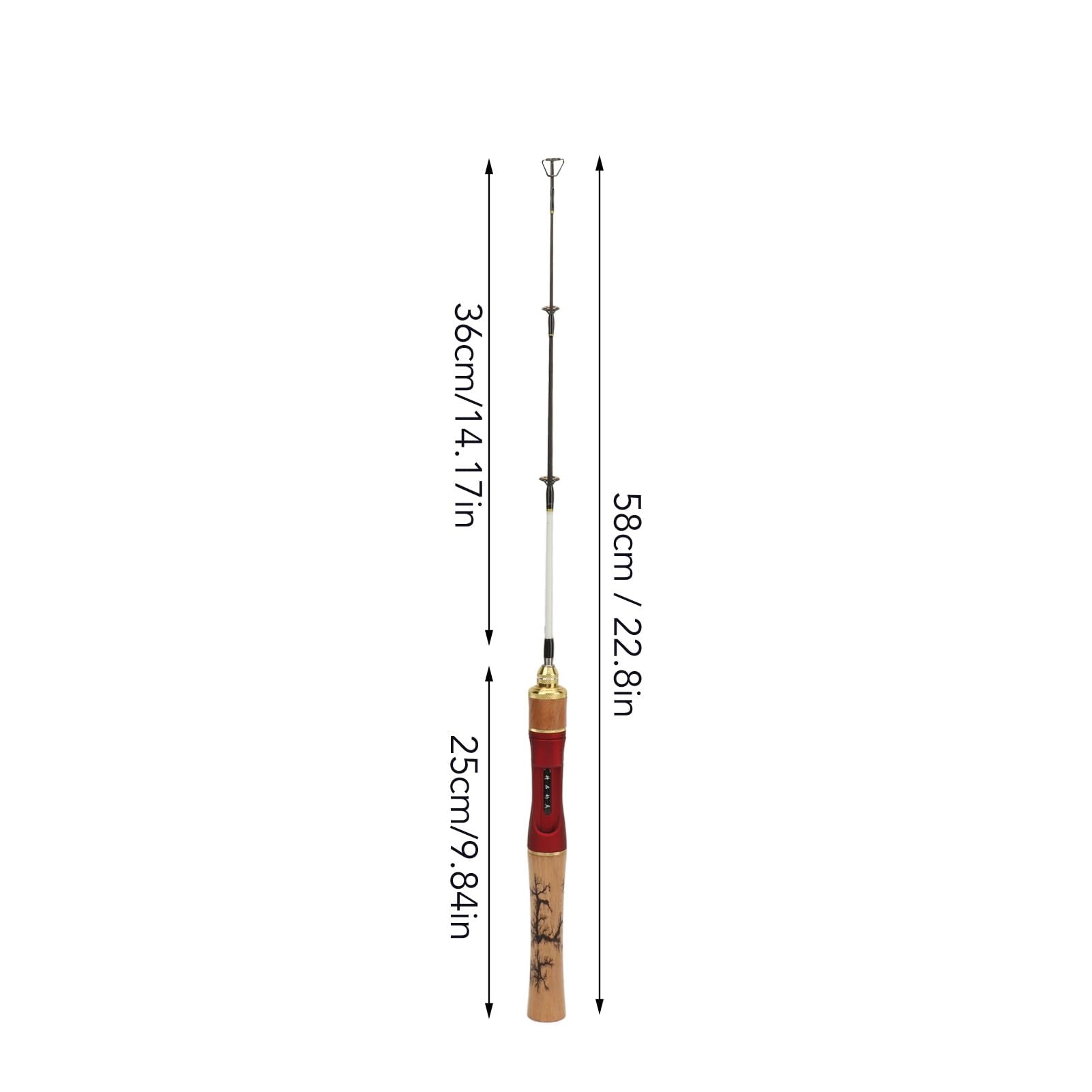RiToEasysports anti-slip wooden handle improves control