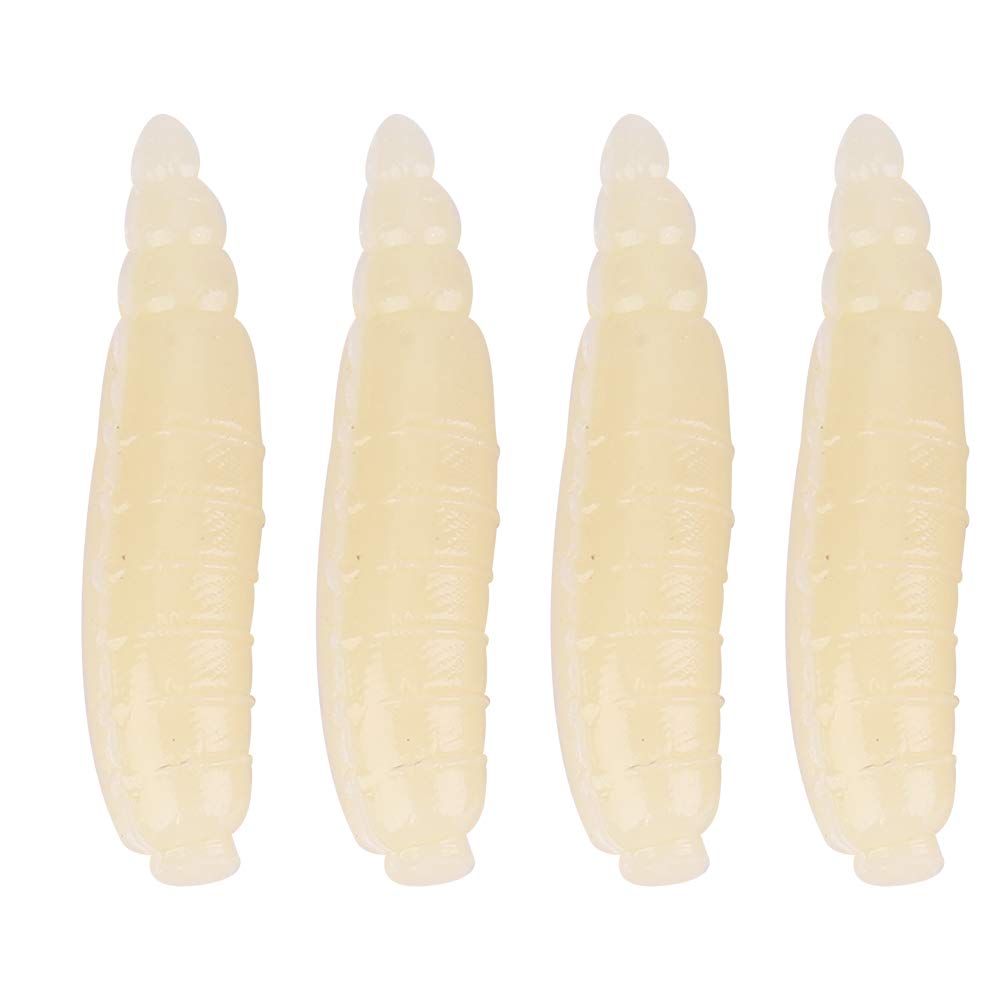 RiToEasysports 200pcs maggot lures pack shot, versatile freshwater bait for easy angling.