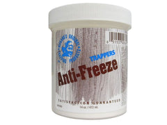Rickard's Trappers Antifreeze Multi bottle attracting deer and masking human scent.