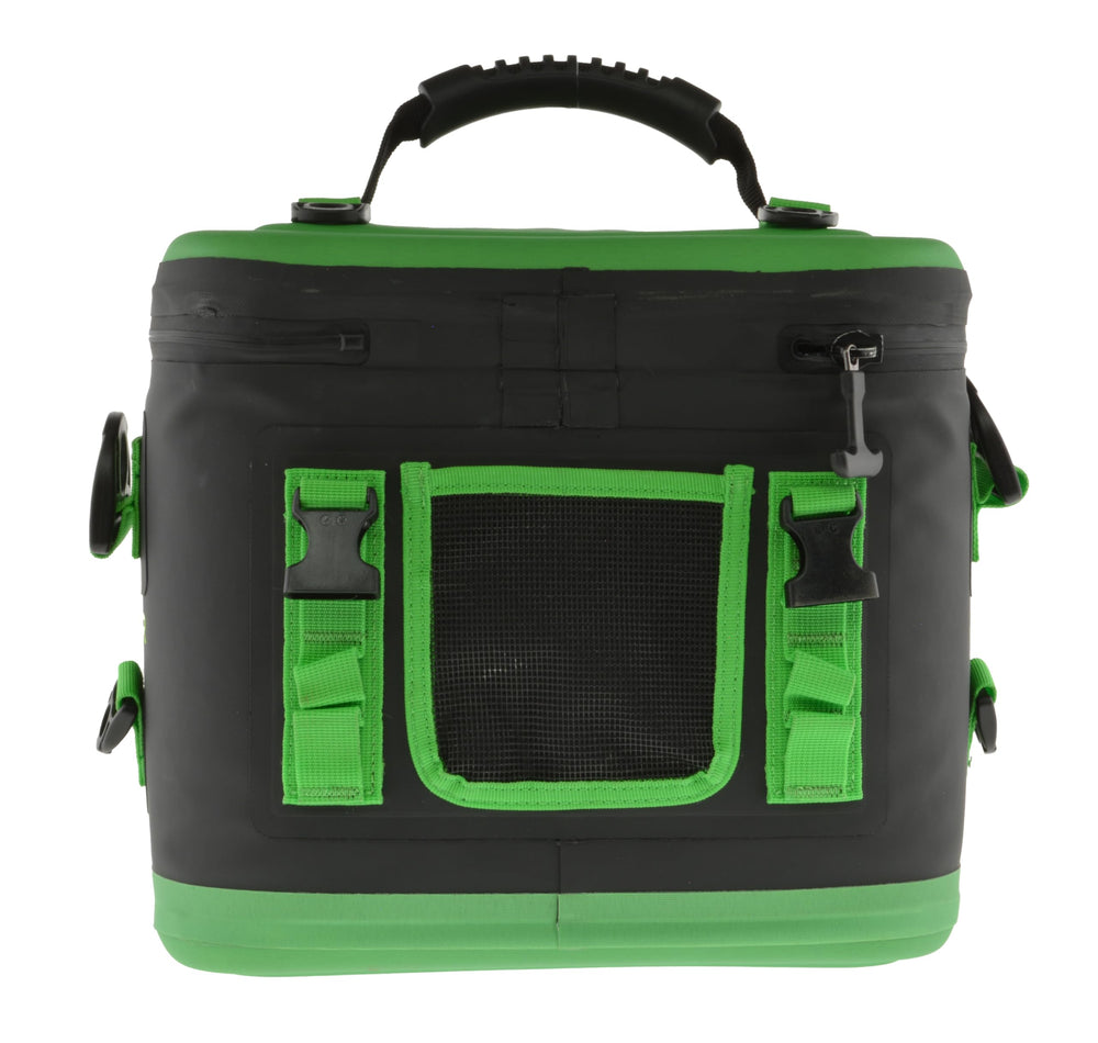 Convenient side-access design lets the driver grab drinks without stopping.