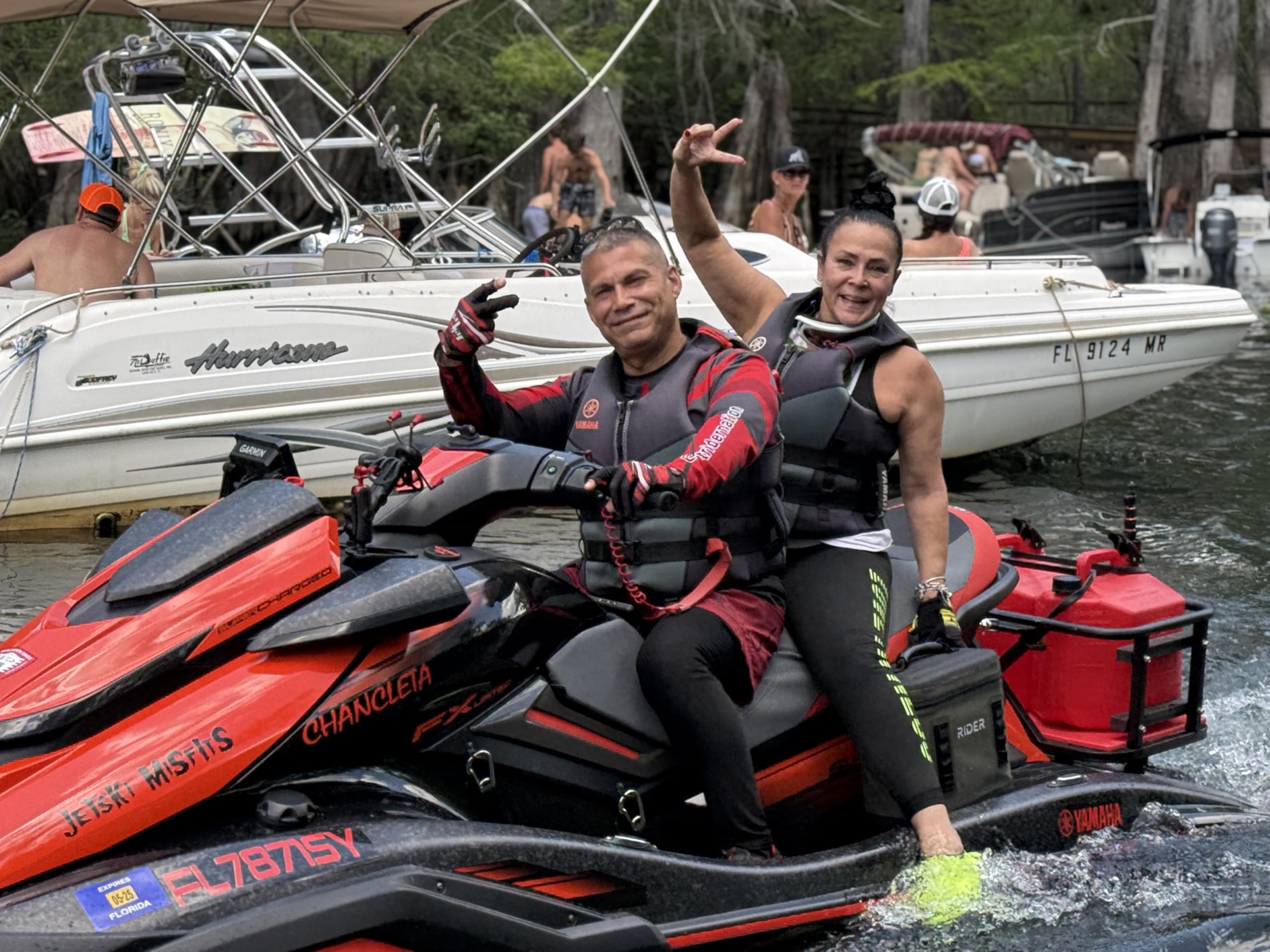 Rider Coolers float even when full for easy retrieval.
