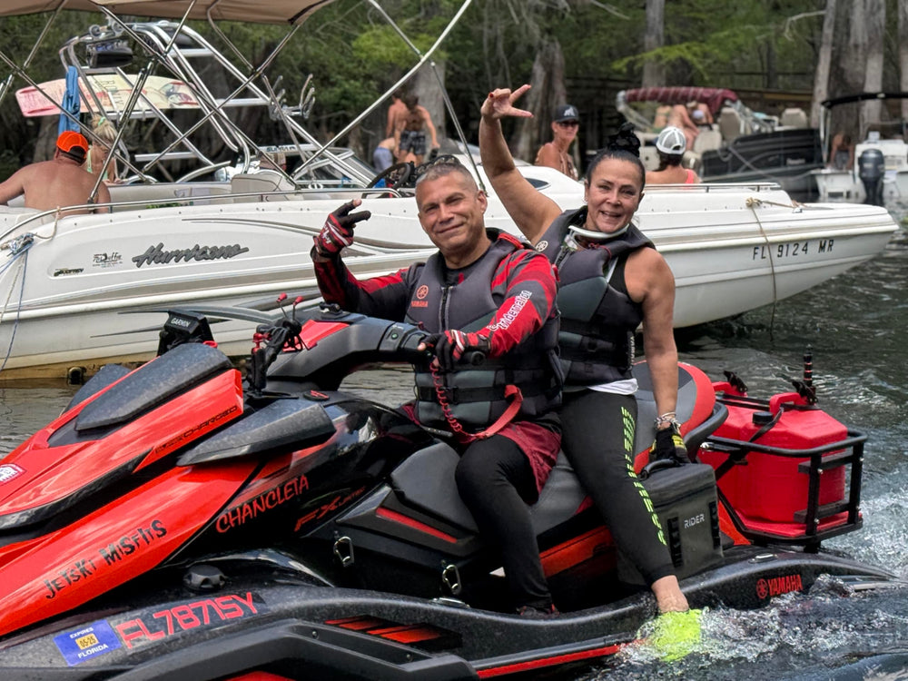 Rider Coolers float even when full for easy retrieval.