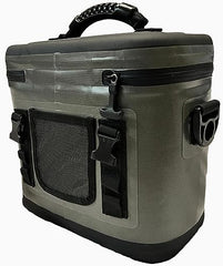 Rider Coolers insulated interior for 24+ hours ice retention.