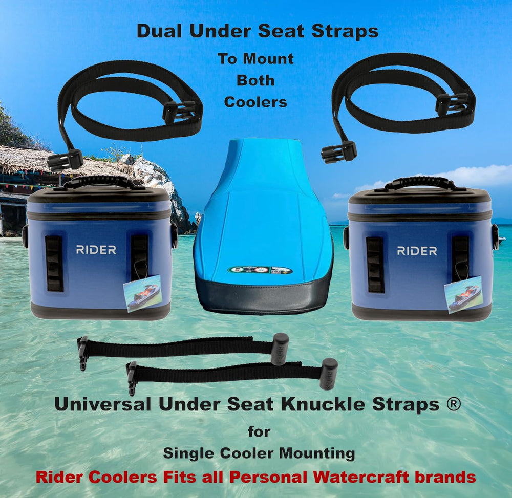 Rider Coolers easy to rinse and maintain for long water days