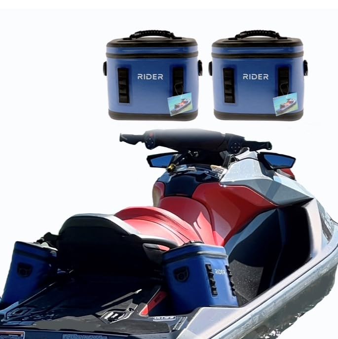 Rider Coolers floating design stays afloat when fully loaded