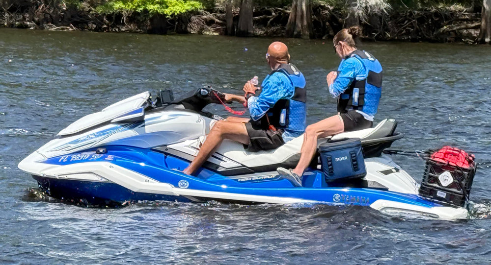 Rider Coolers six-can capacity ideal for short coastal trips
