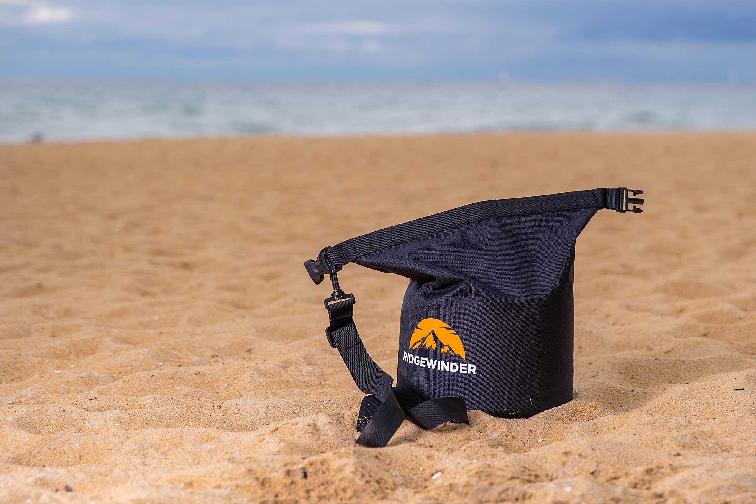ridgewinder portable shower pump shown for easy setup at campsites