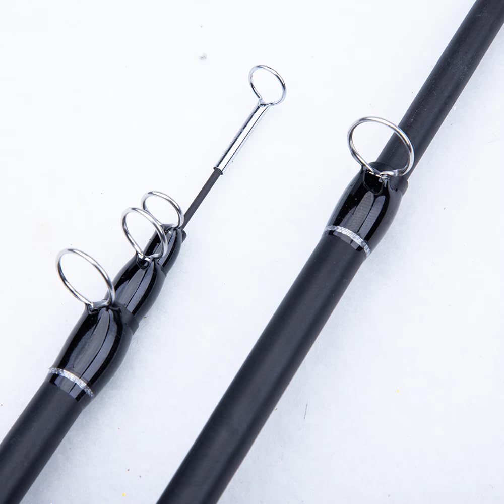 Stainless steel single-foot fly guides on Apache II