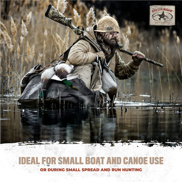 Rig Em Right bag with shoulder strap for easy transport