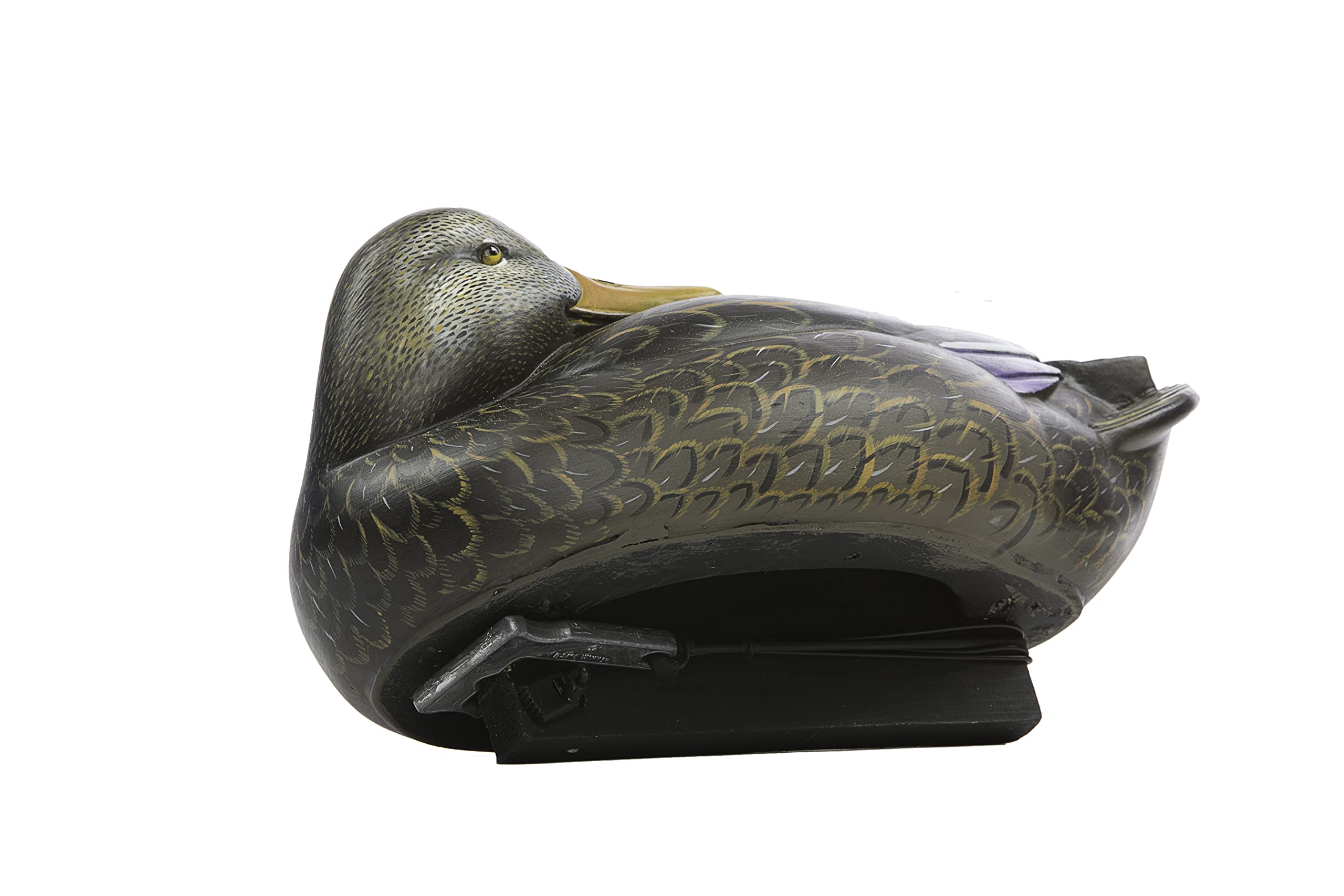Rig Em Right deep-water anchor in use, holding decoys securely for deep-water hunts.