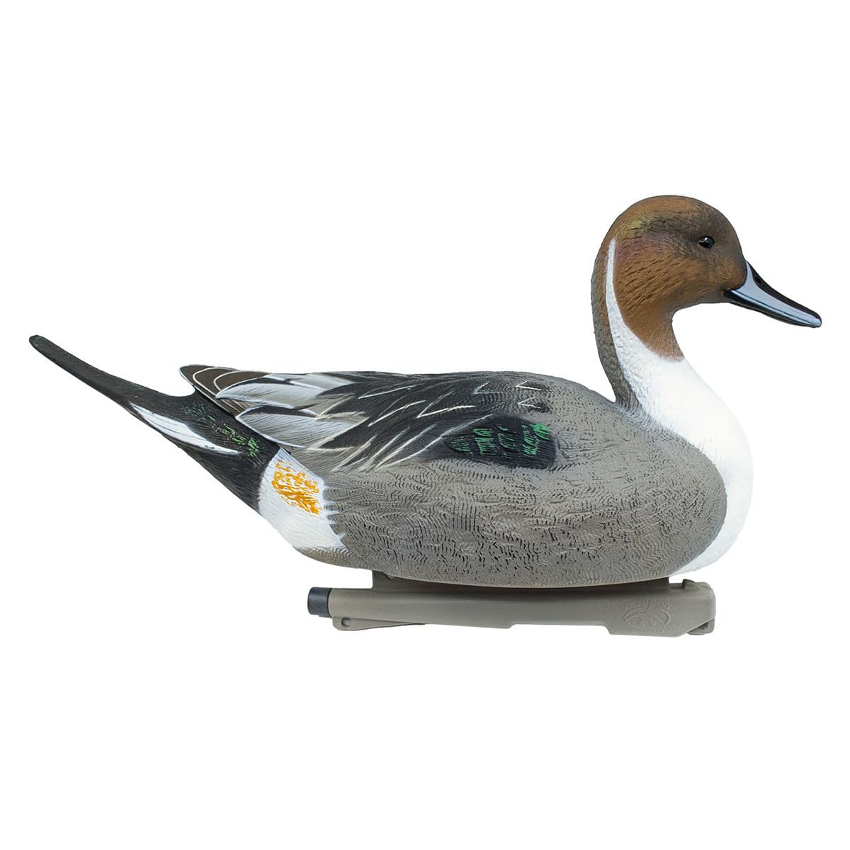 Rig Em Right pintail feeder drake decoy showing natural head and neck posture.