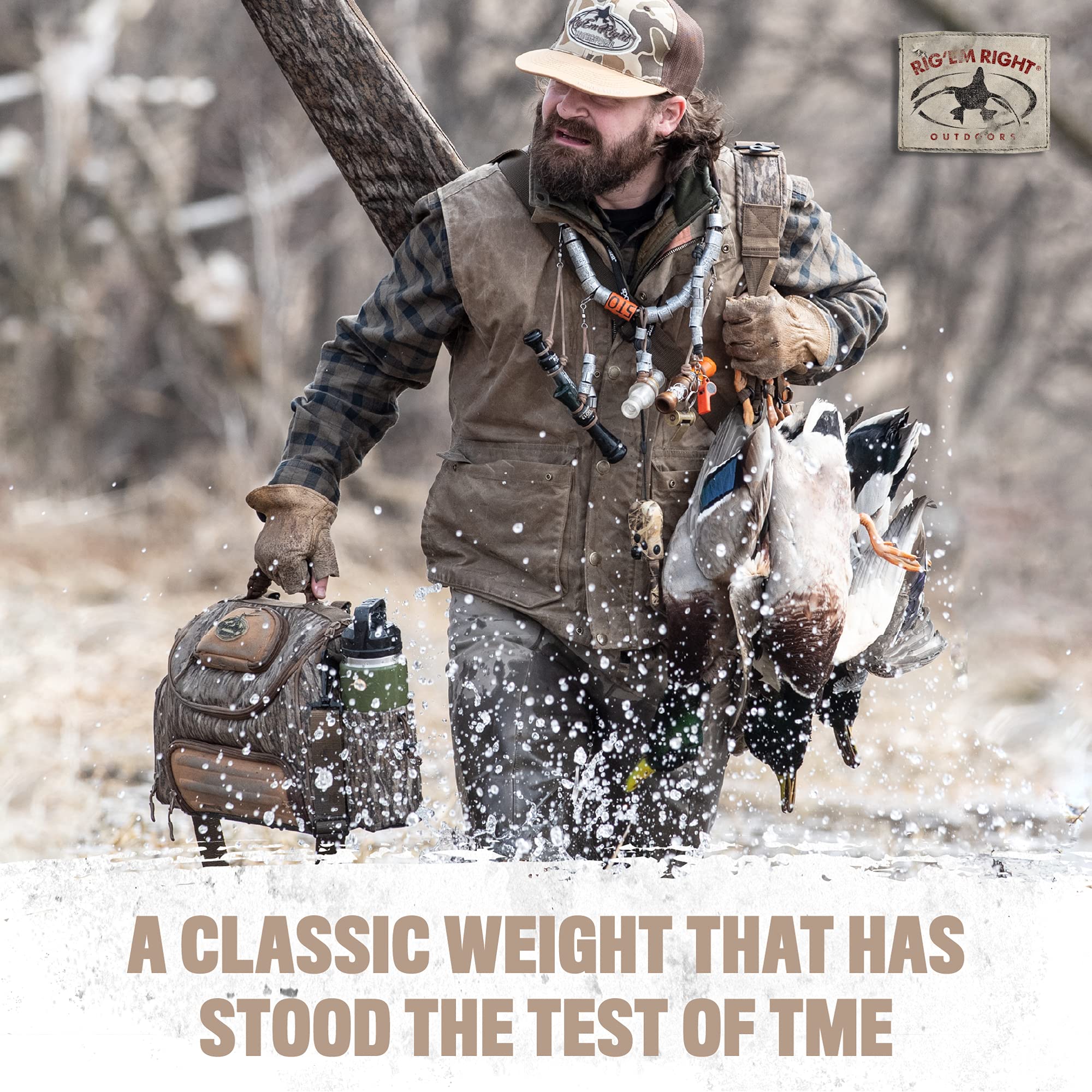 Rig Em Right mushroom weight set, 12-pack, for easy field deployment.