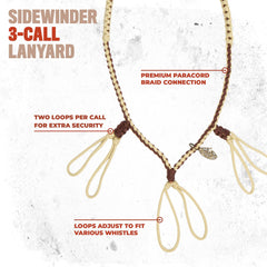Rig'Em Right Sidewinder six-loops-per-call enables fast switch between inserts.