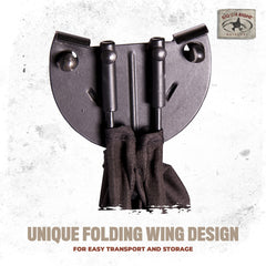 Rig'Em Right Snow Goose Flag lightweight fabric reduces fatigue during long hunts.