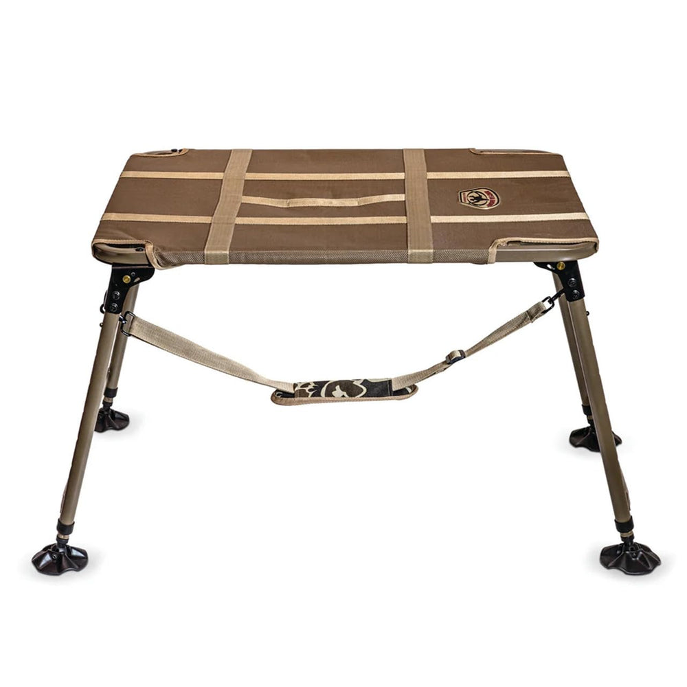 Rig'Em Right SwampBully folded-flat storage for compact transport.