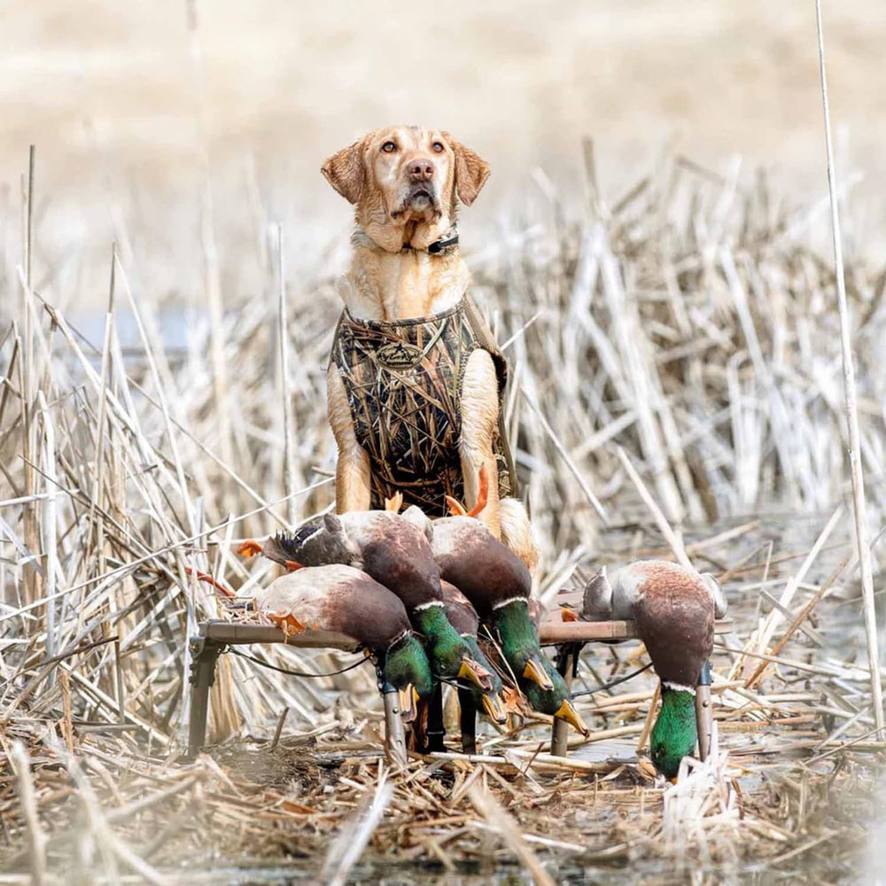 Rig'Em Right SwampBully mesh top drains water for quick drying.