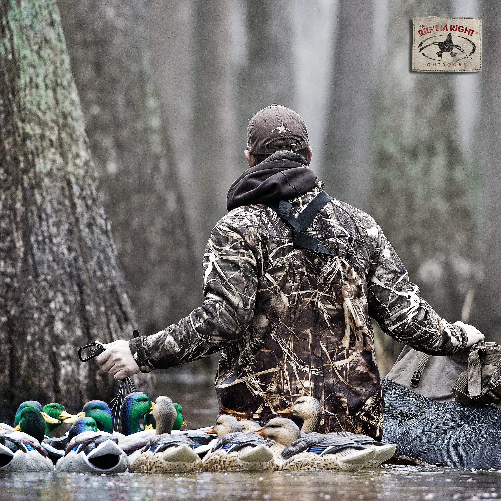 Rig Em Right Texas-style decoy anchor system ready for customization.