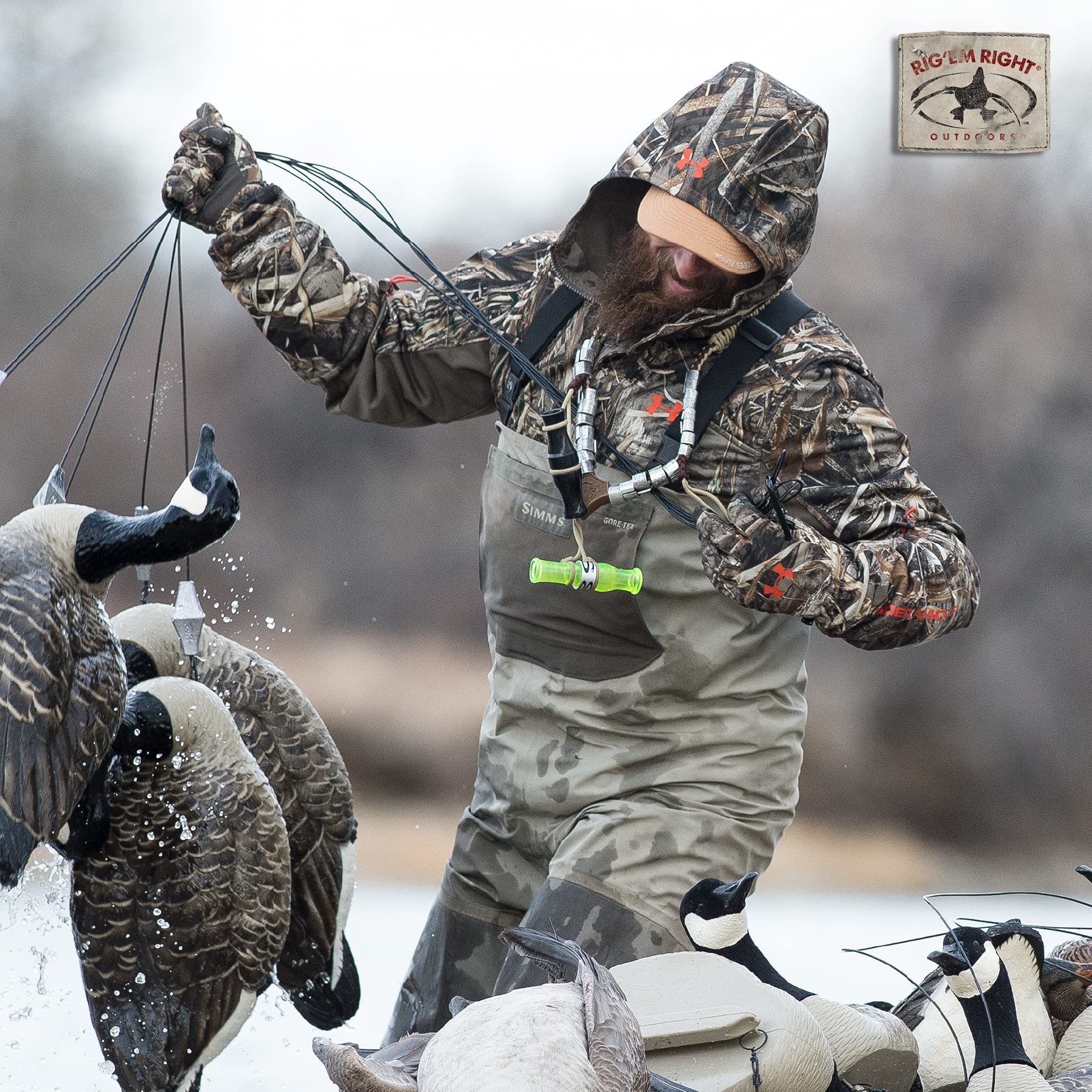 Rig Em Right twelve weights included for versatile setups
