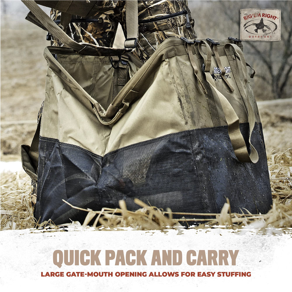 Rig Em Right bag suited for small boats and run-and-gun hunts