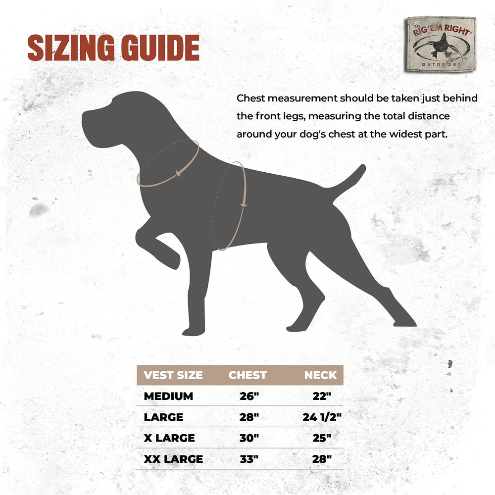 Rig'Em Right Waterfowl Bloodline Vest in-use demonstrates secure fit and field-ready camouflage.
