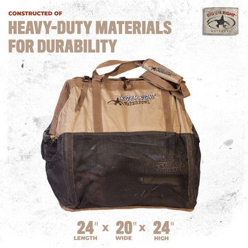 Rig Em Right Gunslinger bag closed keeping contents secure