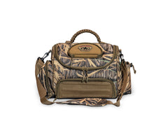 Rig Em Right waterfowl blind bag with molded ammo compartment for fast access and organization