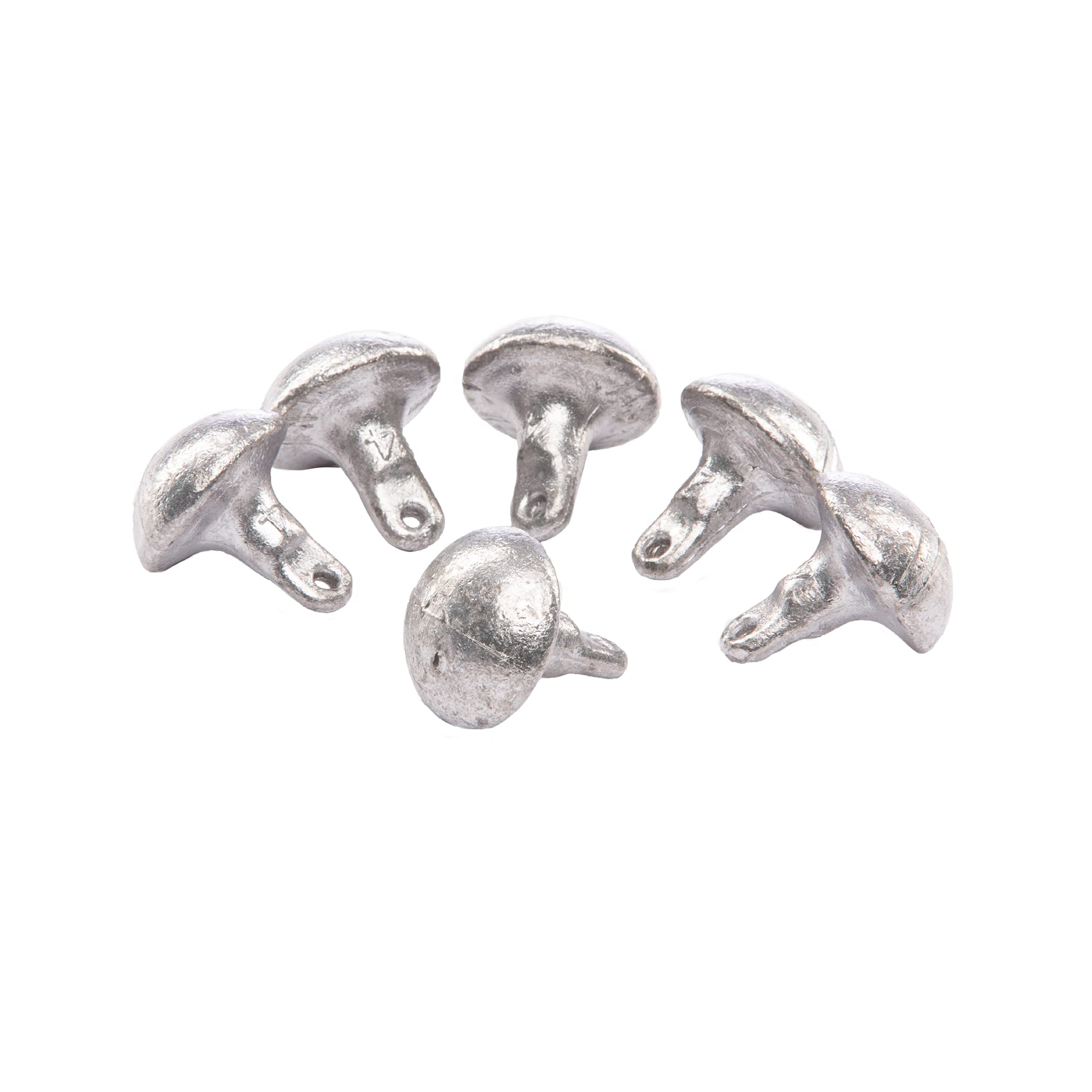 Rig Em Right 4-oz mushroom weight stabilizes decoys in windy water.
