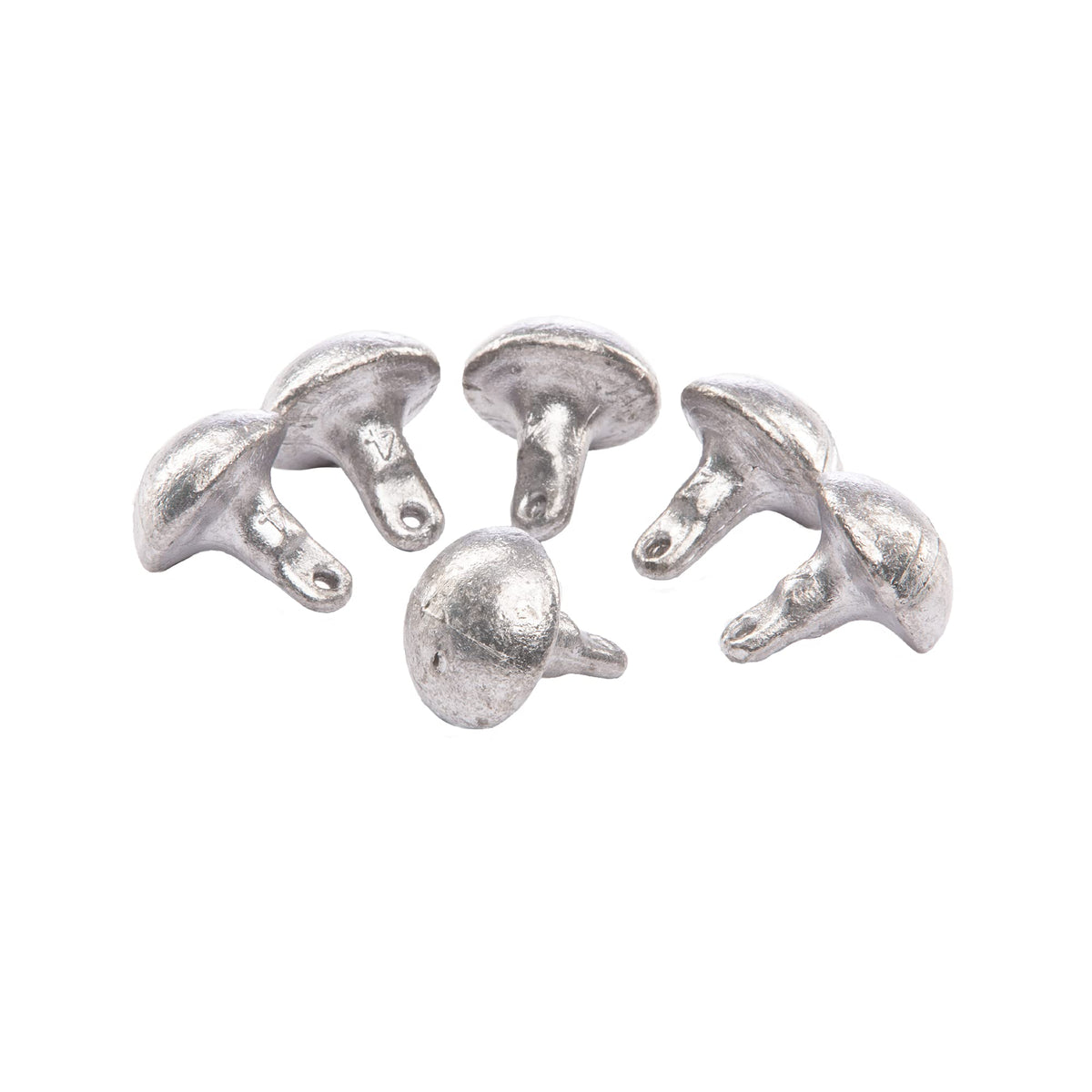 Rig Em Right 4-oz mushroom weight stabilizes decoys in windy water.