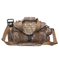 Rig Em Right waterfowl standard shell Shocker bag front view with organized pockets for quick gear access