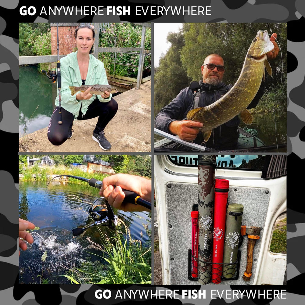 Rigged & Ready Predator P-S-B compact 65cm carry-tube for easy travel
