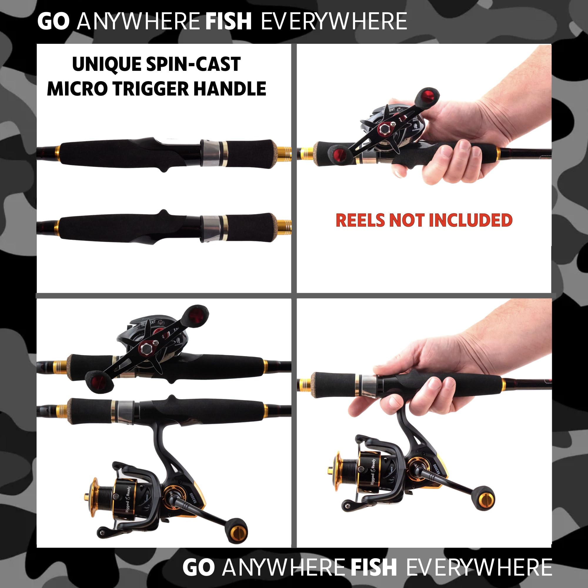 Rigged & Ready Predator P-S-B micro trigger handle highlights quick lure changes