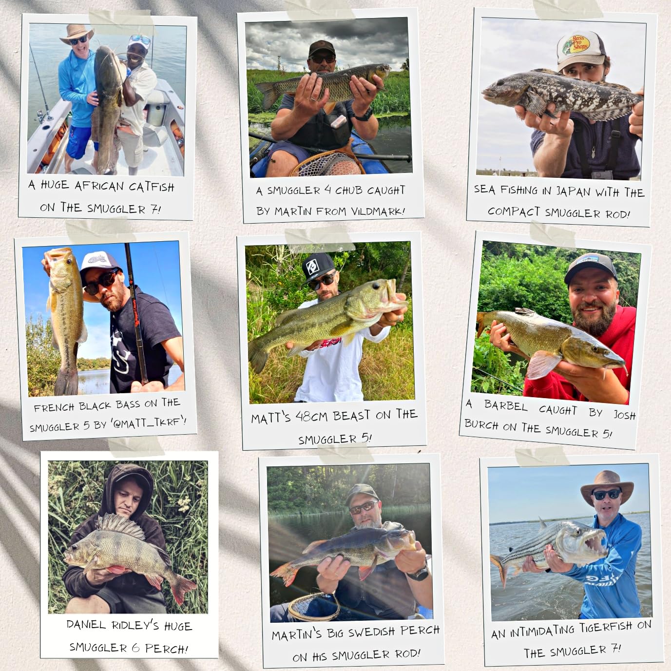 Rigged & Ready Smuggler 6 ceramic guides improve line flow and accuracy