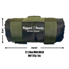 Folded large unhooking mat 30 x 12 cm for easy carry