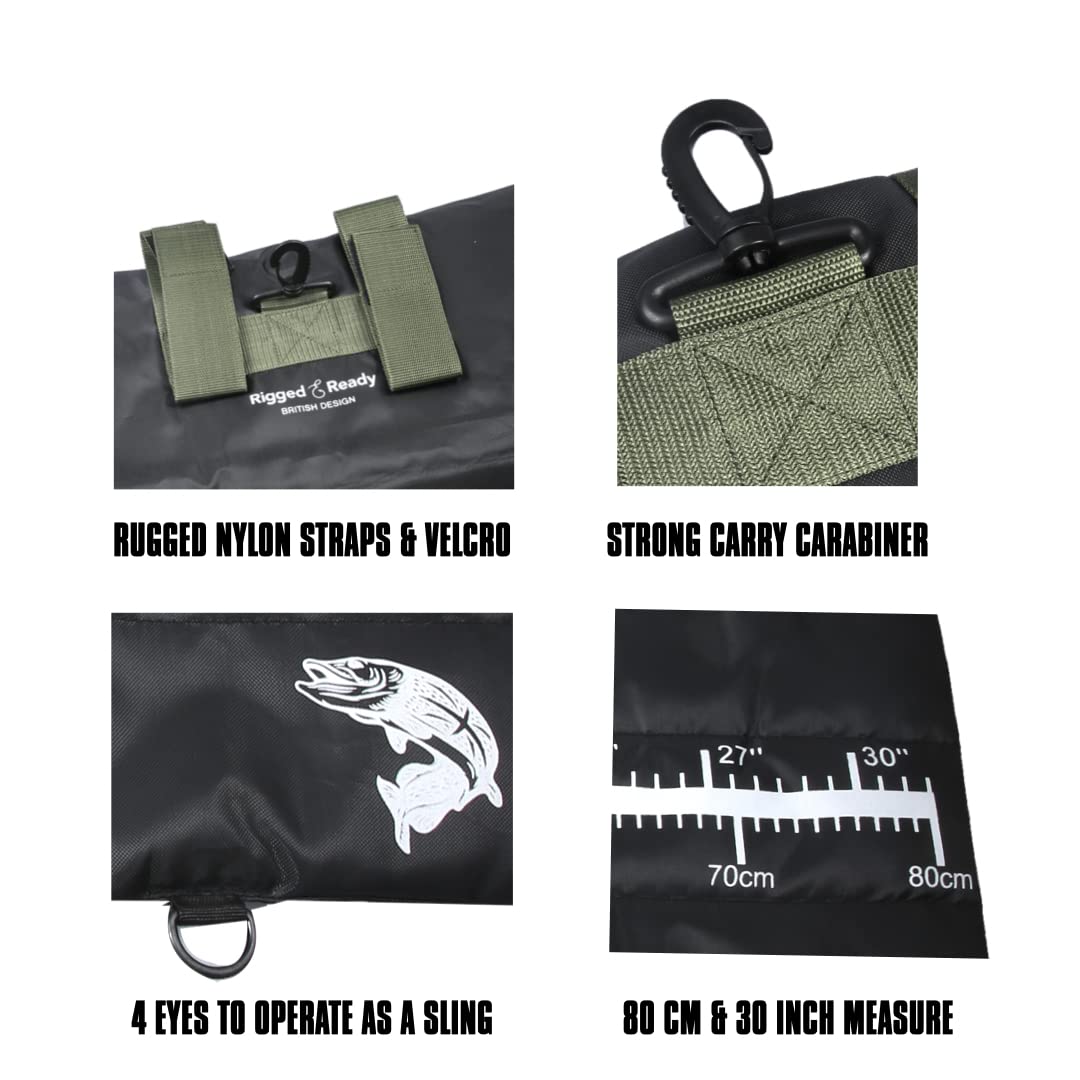 Folded compact unhooking mat 27 x 10 cm