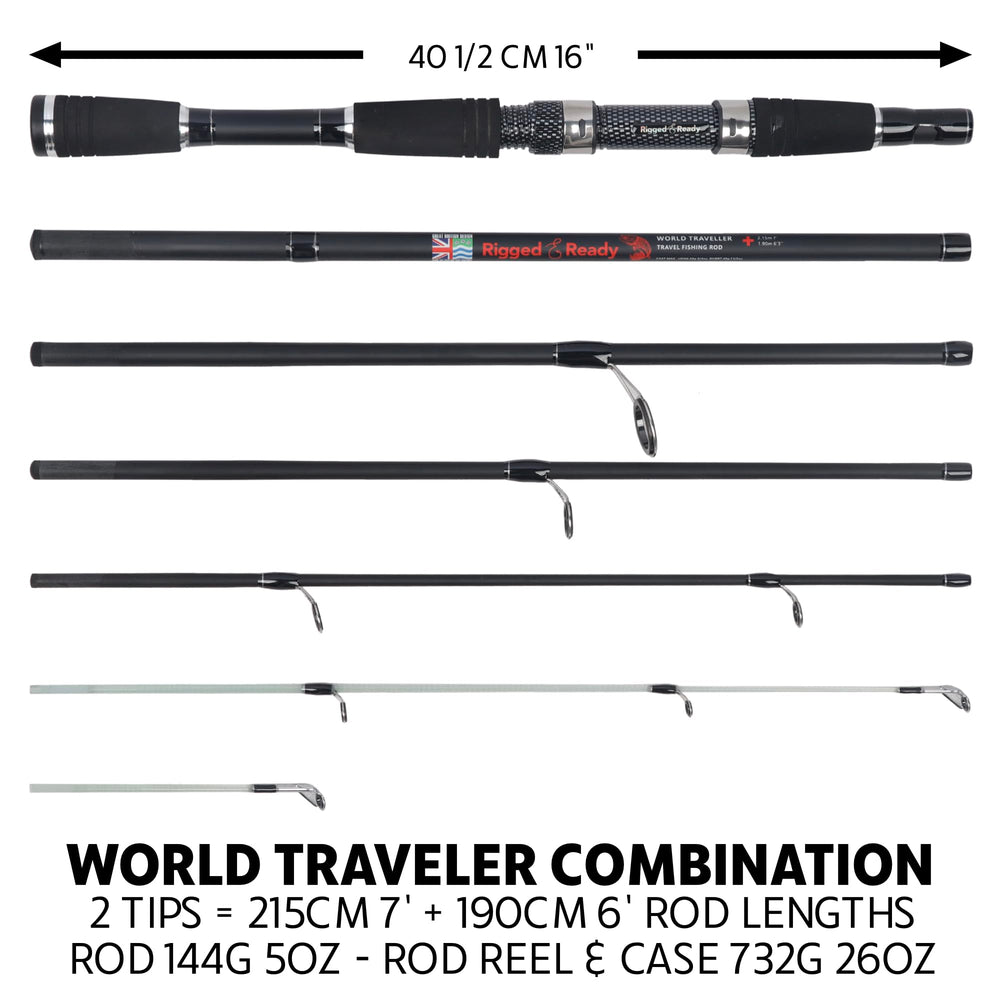 Rigged & Ready World Traveller carry-case demonstrates airline cabin-friendly packing for holidays.