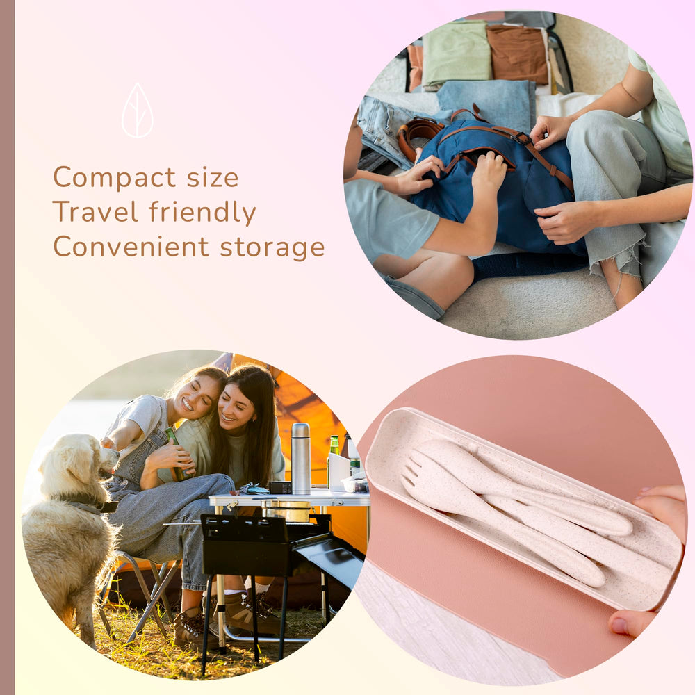 Rightitem camping and picnic use with color variants shows versatile all-in-one utensils