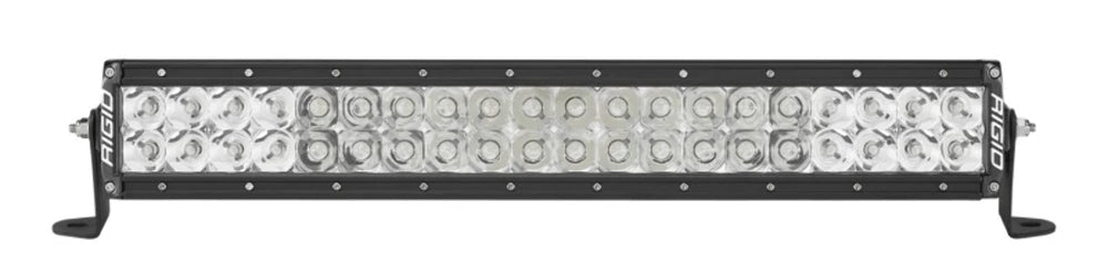 RIGID Industries E-Series Pro LED light with 20-inch black housing for rugged visibility.