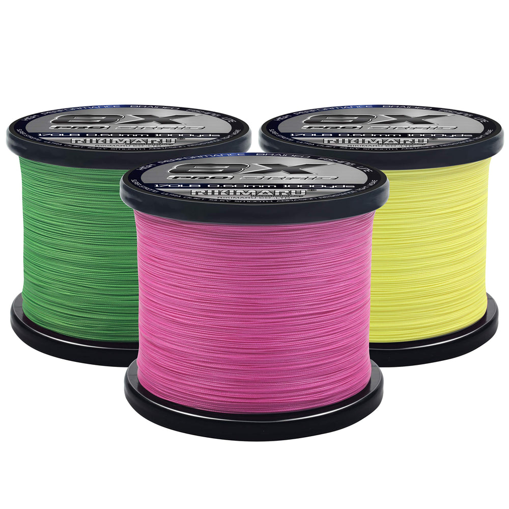 RIKIMARU Braid Pro 8X suitable for salt and freshwater fishing