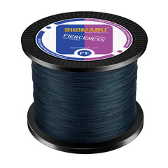 RIKIMARU braided line 40lb 8-strand spool closeup showing abrasion resistance